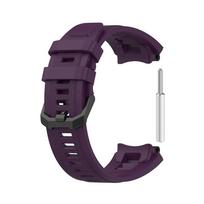 Silikoninis juodas dirželis AMAZFIT T-Rex 2 pakeitimui, vyriškas reguliuojamas sportinis dirželis su nuėmimo įrankiu Amazfit T Rex 2 violetinė