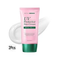 Paul Medison UV Protector Sun Cream SPF50+ PA+++ 70ml*2Pcs/4Pcs 1Pc white