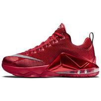 Nike LeBron 12 Low EP University Red Basketball Shoes Men sneaker 724558-616 45 brown