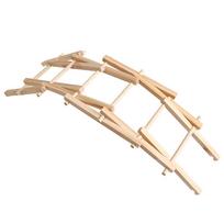 Bailey Homemade Arch Bridge Diy Handmade Model Wooden Strip Bridge Assembly Technique Children'S Puzzle Toy Making beige