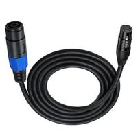 Applies toSpeakon To Xlr Female Cable Speakon Plug Female To Xlr Female Extension Cable With Twist Lock For Studio Microphone