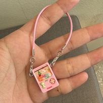 Palm Gate DIY Mini Dog Doll Keychain Game Crossbody gray