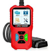 MOTOPOWER MP69038 Automobilio OBD2 skaitytuvas Klaidų kodų skaitytuvas Variklio klaidų kodų skaitytuvas Skaitytuvas CAN diagnostikos įrankis - Elite Edition red