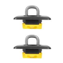 15-20 Ford Raptor F150 Rear Shackle & Tailgate Latch for 98-14 Anchor Buckle Pull Rope Two-Pack geltona