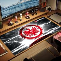 Eintracht Frankfurt Color Mouse Pad Large Gaming Table Cushion Non-slip Laptop Tablet Big Mousepad XXL Mat Mini PC Playmat With Lock edge 30cmx60cm(11.8x23.6inch) white