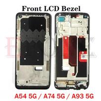 For OPPO A15 A16 A1K A52 A53 A54 A55 A72 A73 A74 A5 A9 2020 A91 A92 A93 A95 A96 F15 4G 5G Middle Frame Housing Front LCD Bezel A54 5G A74 5G A93 5G