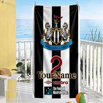 Newcastle Customizable Name Beach Towel Quick-Dry Soft Microfiber 70cmx140cm(27x55inch)