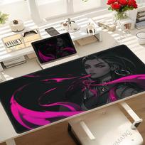 Reyna Valorant Mouse Pad Gaming Xl Large Hd New Home Mousepad Xxl Keyboard Pad Soft Natural Rubber Office Carpet Laptop Mice Pad 800x300x2mm