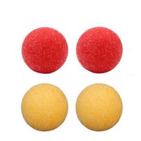 4 vnt./rinkinys Sportinis stalo teniso kamuoliukas 36mm matinio paviršiaus Futbolas profesionalioms varžyboms 2 red   2 orange red