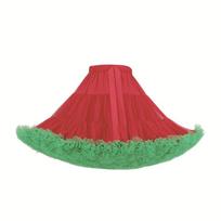 42cm 280g No Bone Petticoat 58 Styles Hexagon Mesh Crinoline Lolita Tutu Skirt  Daily Cosplay 34 red