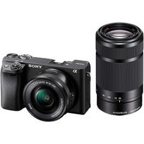 SONY ILCE-6400Y B APS-C Mirrorless Interchangeable Lens Camera 6400 Double Zoom Lens Kit (Included B07MYZ4HDL