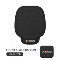 Neslystantis automobilio sėdynės užvalkalas vasarai, kvėpuojantis ledo šilko pagalvėlės užvalkalas Fiat Abarth 500 500C 500S 500X Fr Punto Stilo Ducato black