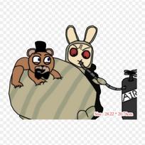 Freddy Fazbear Freddy Krueger Penkios naktys Freddy's 3 Freddy Kruego lygintuvai drabužiams Marškinėlių maišelis Šilumos perdavimo lipdukai Lyginamieji pleistrai