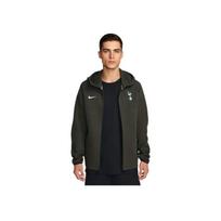Nike Tottenham Hotspur Tech Fleece Windrunner serijos patogus pilno užtrauktuko ilgomis rankovėmis švarkas vyriškas švarkas Raudonmedžio emalio-žalias HF7057-355 L black