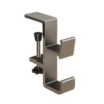 1/2 vnt. Židinio kojinės laikiklis Metalinis Kalėdų vainiko pakabinimo stovas Stiprus apkrovos laikymas Reguliuojamas dizainas Girliandos kablys Židinio lentos pakaba A 1pc sidabro pilka spalva