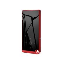 Bluetooth 5.0 be nuostolių MP3 muzikos grotuvas HiFi nešiojamasis garso Walkman su FM / el. knyga / įrašymo įrenginiu / MP4 vaizdo grotuvu 2,4 colio ekranu raudona