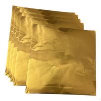 Aliuminio folijos amatų lakštai Meninės reikmenys Patvarumas Metalas Lengva naudoti „pasidaryk pats“ amatams 5 Pieces brown