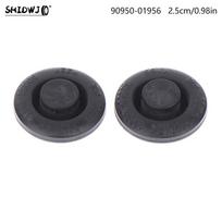 2PCS Door Clog Waterproof Plug Car Door Stopper Plate Screw 90950- 01960 90950-C1006 Body Floor Hole Rubber Plug C black