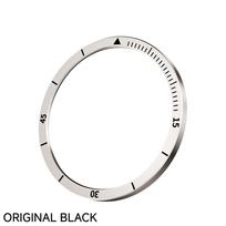 Apsauginis metalinis rėmelio žiedas, skirtas Samsung Galaxy Watch 8 40mm 44mm, dekoratyvinis nerūdijančio plieno laikrodžio rėmelio dangtelis, laikrodžio priedai Galaxy Watch 8 40mm white