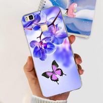 For Huawei P9 Lite Case VNS-L31 VNS-L21 L22 L23 L53 Transparent Cover Popular Flower Soft Silicone Funda For Huawei P9Lite Cases Huawei P9 Lite