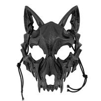 Halloween Cosplay Costume Kit Animal Dragon God Tengu Mask Terrifying Yasha Costume for Men Women Party Anime Cos gray