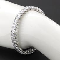 Trendy Luxury Zirconia Choker Necklace - Korean Style Wedding & Travel Accessory white