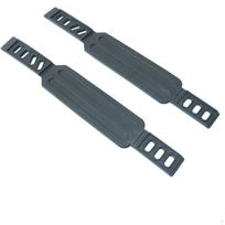 Long-Lasting Exercise Bike Pedal Strap Heavy Duty Straps Three gray