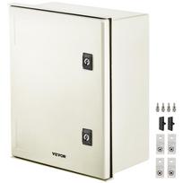 VEVOR NEMA Fiberglass Enclosure, 40x30x20 cm NEMA 4X Fiberglass Electrical Box, IP66 Waterproof & Dustproof