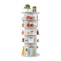 VEVOR 5 Tiers Rotating Shoe Rack Tower, 360 degrees Spinning Shoe Rack, Revolving Storage Round Carousel Display 59.8 x 59.8 x 135 cm balta