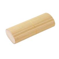 Eyeglasses Handmade Bamboo Glasses Case Unisex Creative Frame Durable Spectacle Box 1pc beige