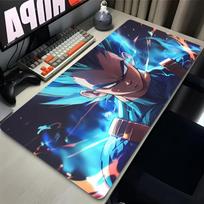 Vegeta Mousepad Dragon Ball Z XXL Rubber Large PC Gamer Mouse Pads Gaming Accessories Desk Keyboard Mat Computer Laptop DBZ Mat 30cmx60cm(11.8x23.6inch) blue