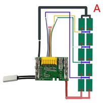 Plokštė Pcb/Led, skirta Makita 18V 3 6 9Ah Bl1830 elektriniam įrankiui, ličio akumuliatoriaus apsaugos plokštė A