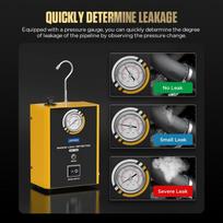 AUTOOL SDT60 Automotive Smoke Leak Detector Car EVAP Smoke Machine Tester Pipeline Leakage Detector Smog Gas Leakage Analyzer gray