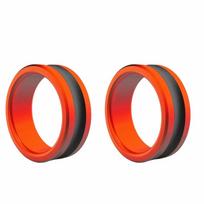 2PCS Aluminum Alloy Fishing Line Puller Ring 26*9mm Fishing Line Dragger Tool  Saltwater Fishing oranžinė