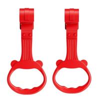 1/2Pcs Baby Playpen Pull Ring Toddler Standing Support Handle Anti Slip Grip For Toddlers Learning To Stand Build Balance 2Pcs Red