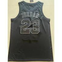 Chicago Bulls 23 Michael Jordan NBA Finals Champion Jersey Men Women Cotton Basketball Uniform Large gray