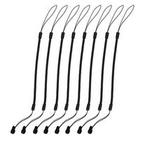 8pcs Elastic Stylus Tether Retractable Pen Leash Lightweight Pen Lanyard  Touchscreen