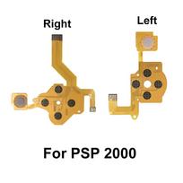 JCD For PSP 1000 2000 3000 L R Left Right Volume Button PCB Keypad Ribbon Replacement For PSP 1000 2000 PSP3000 Flex Cable 5 PSP2000 L R orange