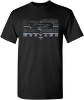 Ford Mustang Honeycomb Grille T-Shirt Legendary American Muscle Mens Tee Shirt L įvairiaspalvis