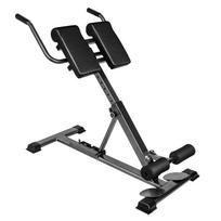 Foldable Back Extension Bench Roman Chair 6 Levels Adjustable AB Roller Coaster Waist Exercise Machine Home Full Body Workout Fitness Equipment juoda