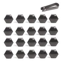 yz 20Pcs/Set Wheel Center Hub Caps for Tesla Model 3/S/X With Center Cap Set & Wheel Lug Nut Cover Kit Tesla pilka