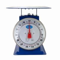 Kitchen Spring Scale Set: 10kg Dial, 5kg Plate, 3kg Mechanical Pointer Scale Large flat plate scale 30kg (blue) mėlyna