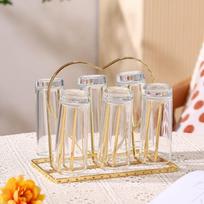 Cup Drying Rack Bottle Drainer Compact Display Organizer Stand Mug Holder for Restaurant beige