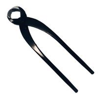 Bonsai Concave Branch Cutter Manganese Steel Heavy Duty Bonsai Clipper Professional Bonsai Tool for Precision Branch Pruning Bonsai Training F black