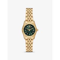 Michael Kors Petite Lexington Pavé Aukso spalvos laikrodis MK4842 auksas
