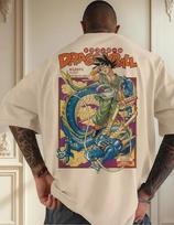 Dragon Ball Marškinėliai Oversize Y2k Vyrams Moterims Street Wear Y2k Medvilniniai Aukštos Kokybės Trumpomis Rankovėmis Patogūs Moteriški Vyriški Drabužiai S gray