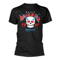 Hawkwind 'Sonic Assassins' Black T shirt - NEW M black