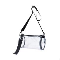 Clear Crossbody Bag Organizer Transparent for Prom Concert black