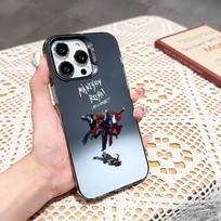 M-Maneskin Damiano David  Phone Case For iPhone 17,16,15,14,13,12,11 Plus,Pro Max,XS,Colored silver phone case iPhone17air black