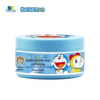 Doraemon Gentle Soothing Baby Talcum Powder with Corn Starch for Newborns and Children blue